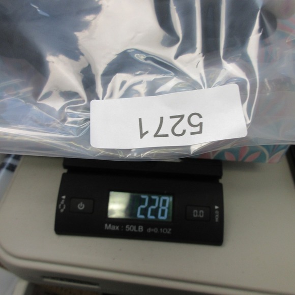 Victoria's Secret Crop Leggings Women L Pink Yoga Pants Fold Over y2k 228 - Picture 13 of 13